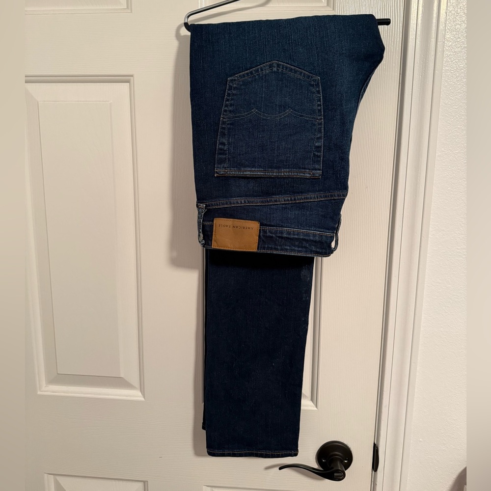 Men’s American Eagle brand dark wash jeans, size: 34x34